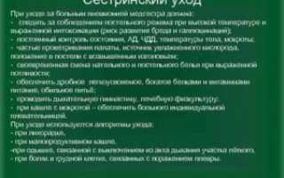 Сестринский уход при пневмонии у детей