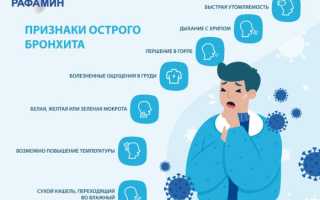 Симптомы и лечение бронхита у взрослых