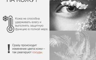 Чувствительная кожа: как пережить зиму?