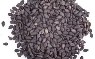 Черный кунжут — польза и применение