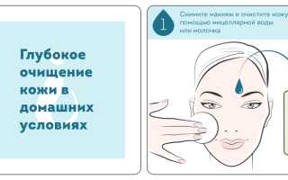 Правильное очищение кожи лица в домашних условиях