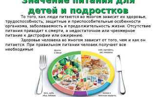 Влияние детского питания на здоровье взрослого
