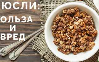 Мюсли польза или вред — Рассказываю какие полезные?