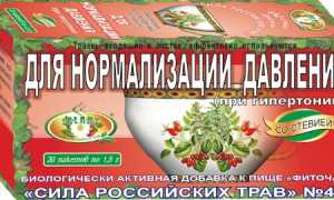 Чай для снижения давления при гипертонии у мужчин