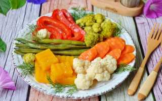 Отварные овощи для похудения — рецепт с фото