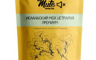 Исландский мох — помощник в похудении