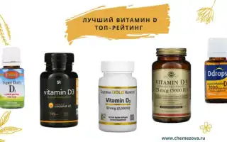 Лучшие производители витамина Д3