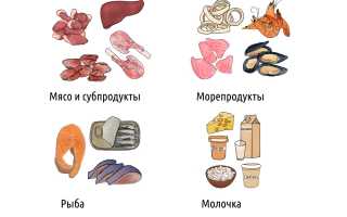 Витамин В12 — Где его найти в продуктах питания