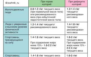 Норма белка для женщин после 50 лет — сколько нужно есть